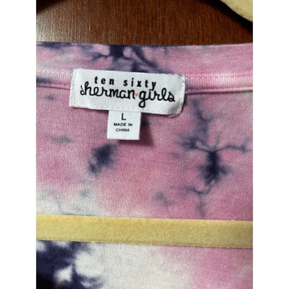 Ten Sixty Sherman Girl’s Tie Dye T-Shirt size Large NWT